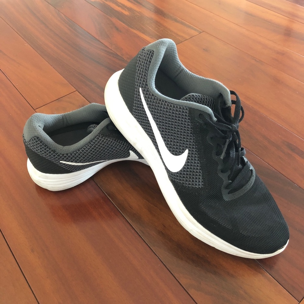 Nike Black and White shoes